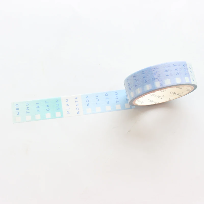 

Domikee цветная маскировочная лента бумажная 15 мм * 5 м