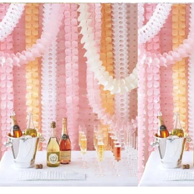 1 шт. гирлянда из четырехлистной бумаги многоразовые гирлянды для полотенец