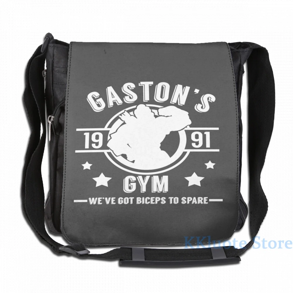 Забавный графический принт Gaston's Gym (белая версия) рюкзак с USB-зарядкой мужские