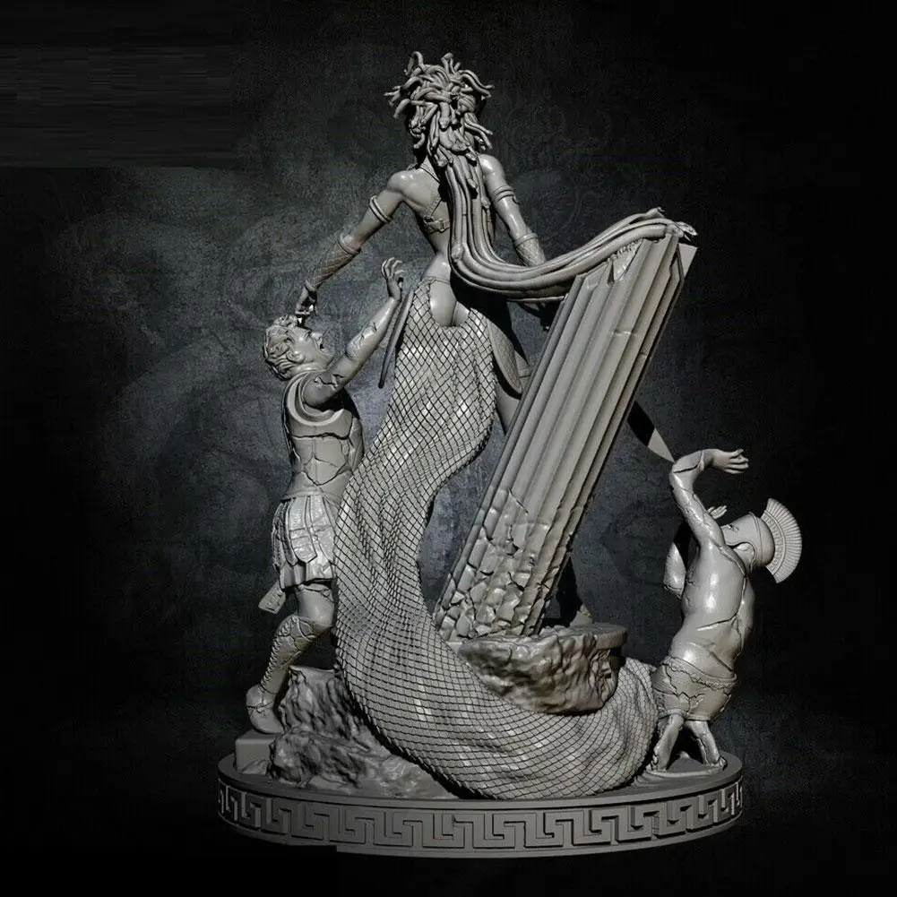 1:32 Scale Resin Figure Unpainted Model Kit Unassambled Collect Medusa Queen E3s0 | Игрушки и хобби