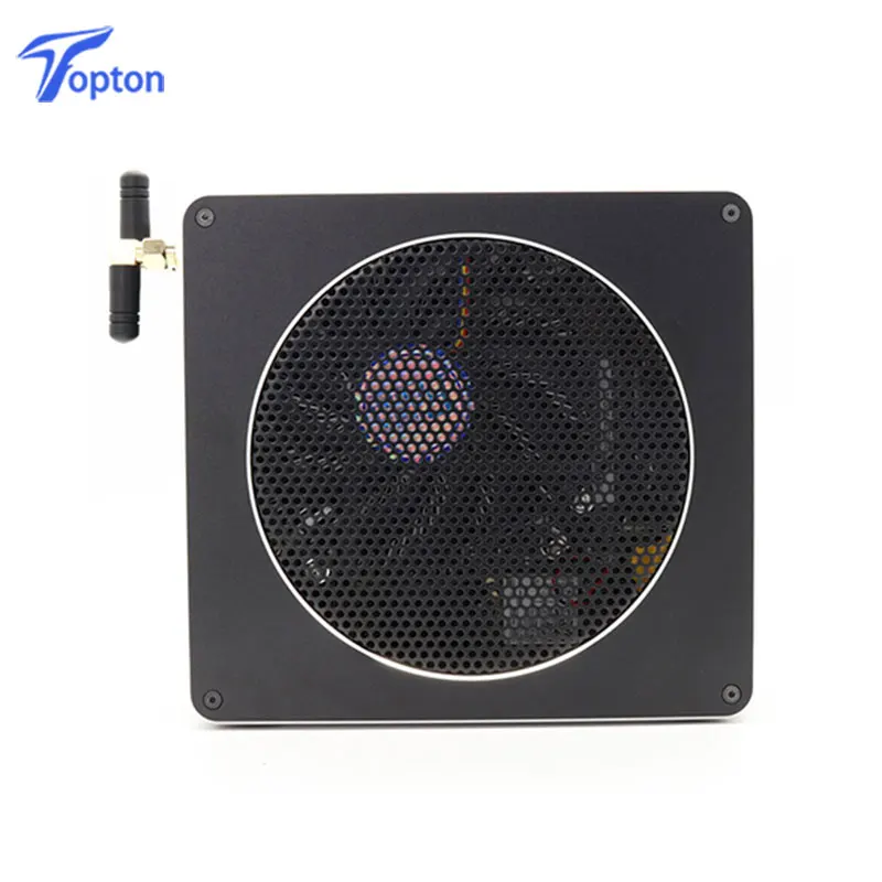 Topton игровой компьютер Intel i7 8750H8850H/i5-8300H/E3 1505 м 6 ядер 12 потоков 12 м кэш Nvme M.2 Nuc Мини ПК Win10 Pro AC WiFi