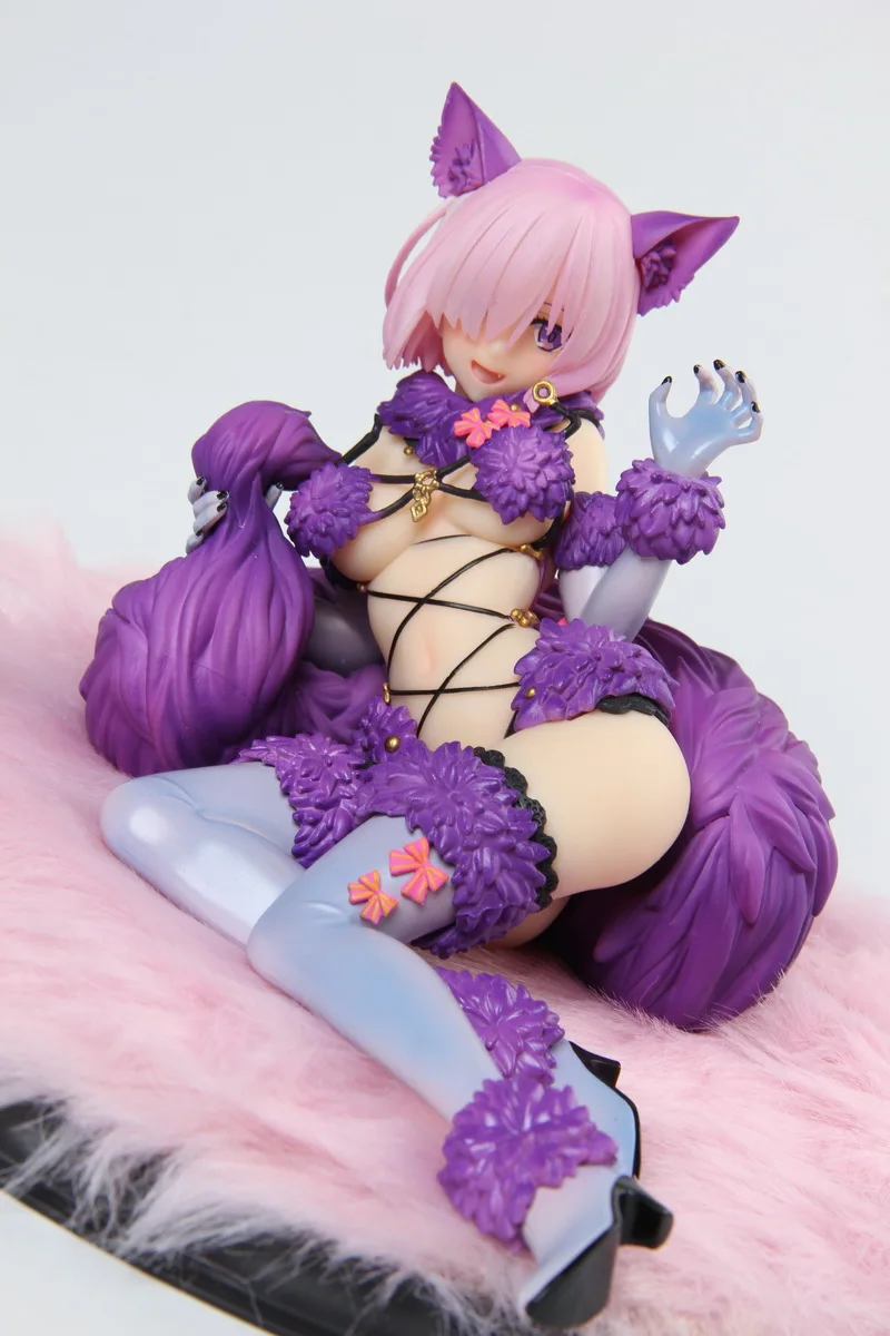 Новое поступление, качественная серия Fate/Grand Order Mash Kyrielight, опасная ПВХ фигурка, сексуальная, может сбросить фигуру, мягкая игрушка для тела