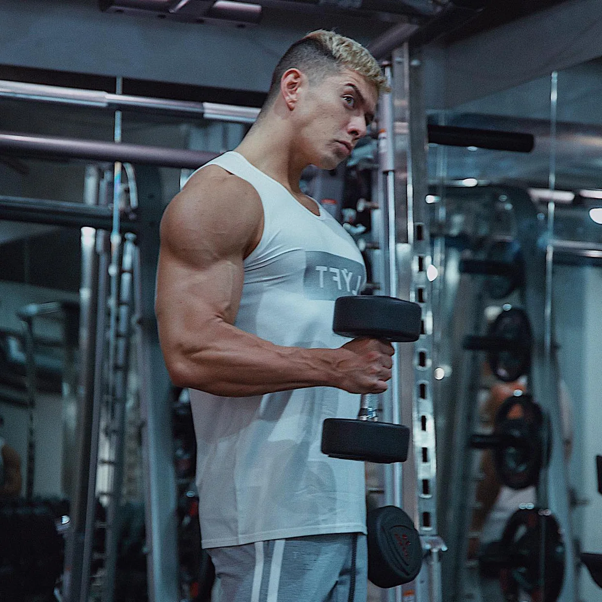 

Gym Bodybuilding Workout Sleeveless Cotton Shirt Summer Breathable Elasticity Casual Man Tank Tops Men Running Vest
