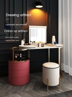 light luxury dressing table designer net red wind nordic bedroom dressing table stretch one dressing table vanity desk