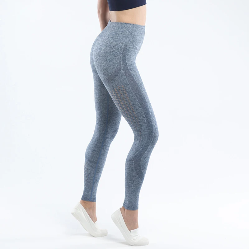 Mindstream Running High Waist Tights Seamless Leggings Fitness Stretch Sports Yoga Pants Push Up Full Length Flex | Спорт и