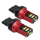 2 шт. Новинка T20 7440 W21W WY21W супер яркая CSP светодиодная Автомобильная Задняя Тормозная лампа сигнал поворота Автомобильная резервная лампа заднего хода дневные ходовые огни