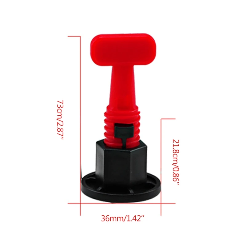 

Steel Needles Type PP Material Tile Spacers Tile Leveling System Kit Tile Leveler Spacers Replaceable Steel Needles