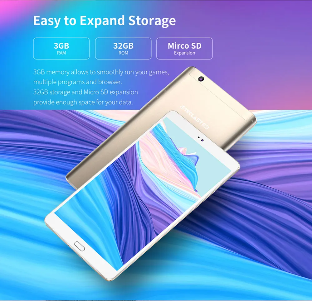 Teclast M8 планшет 8,4 дюймов 2560x1600 четырехъядерный 3 ГБ ОЗУ 32 Гб ПЗУ Wifi 4800 мАч Android 7,1