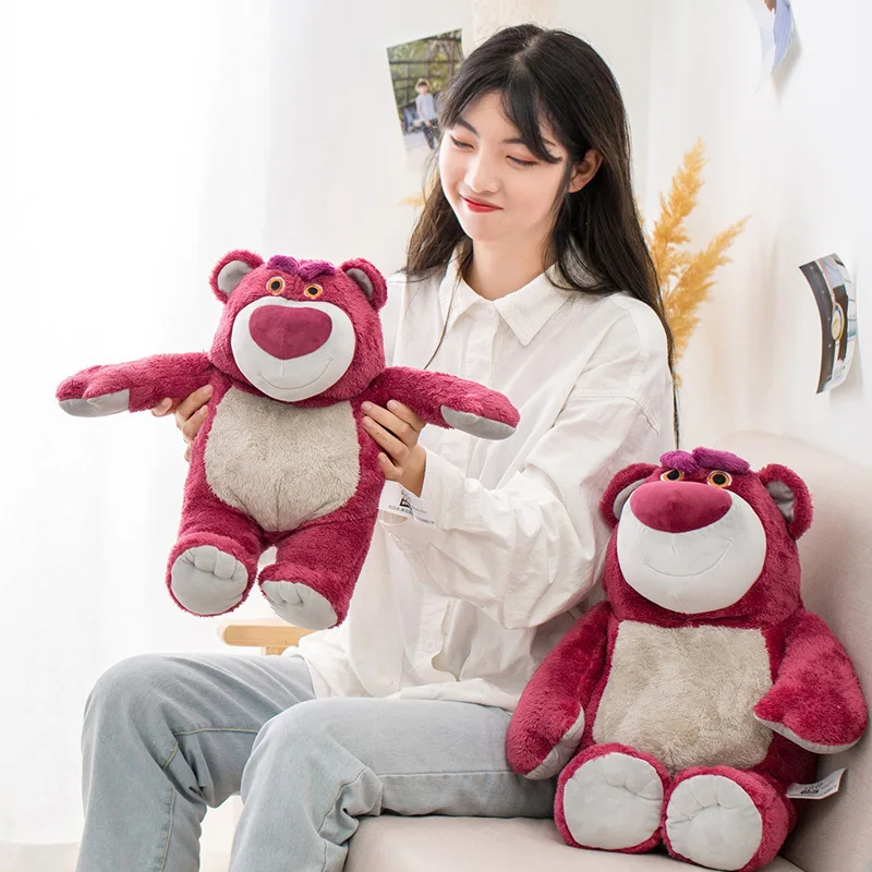 

Disney Genuine Authorized Lots-o '- Huggin' Bear Kawaii Cotton Filled Crystal Short Plush Hug Bear Children's Toy Birthday Gift
