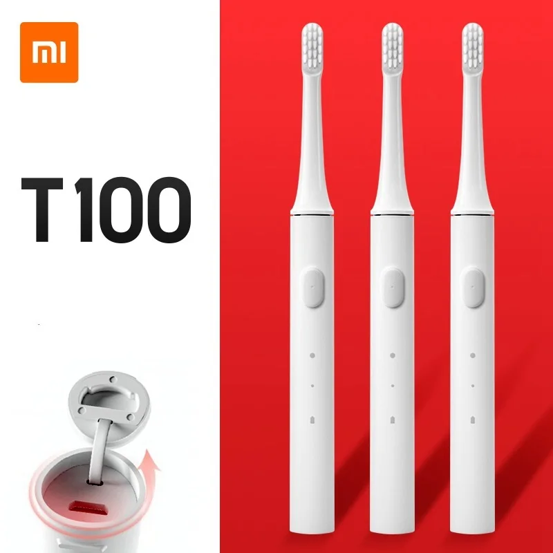 Xiaomi Mijia T100 Mi умная электрическая зубная щетка Sonic отбеливание Уход за полостью рта