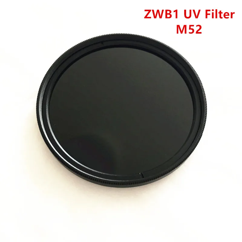 УФ фильтр 52 мм с фильтром нижних частот ZWB1 UG11 U 340 302nm 312nm 340nm черного