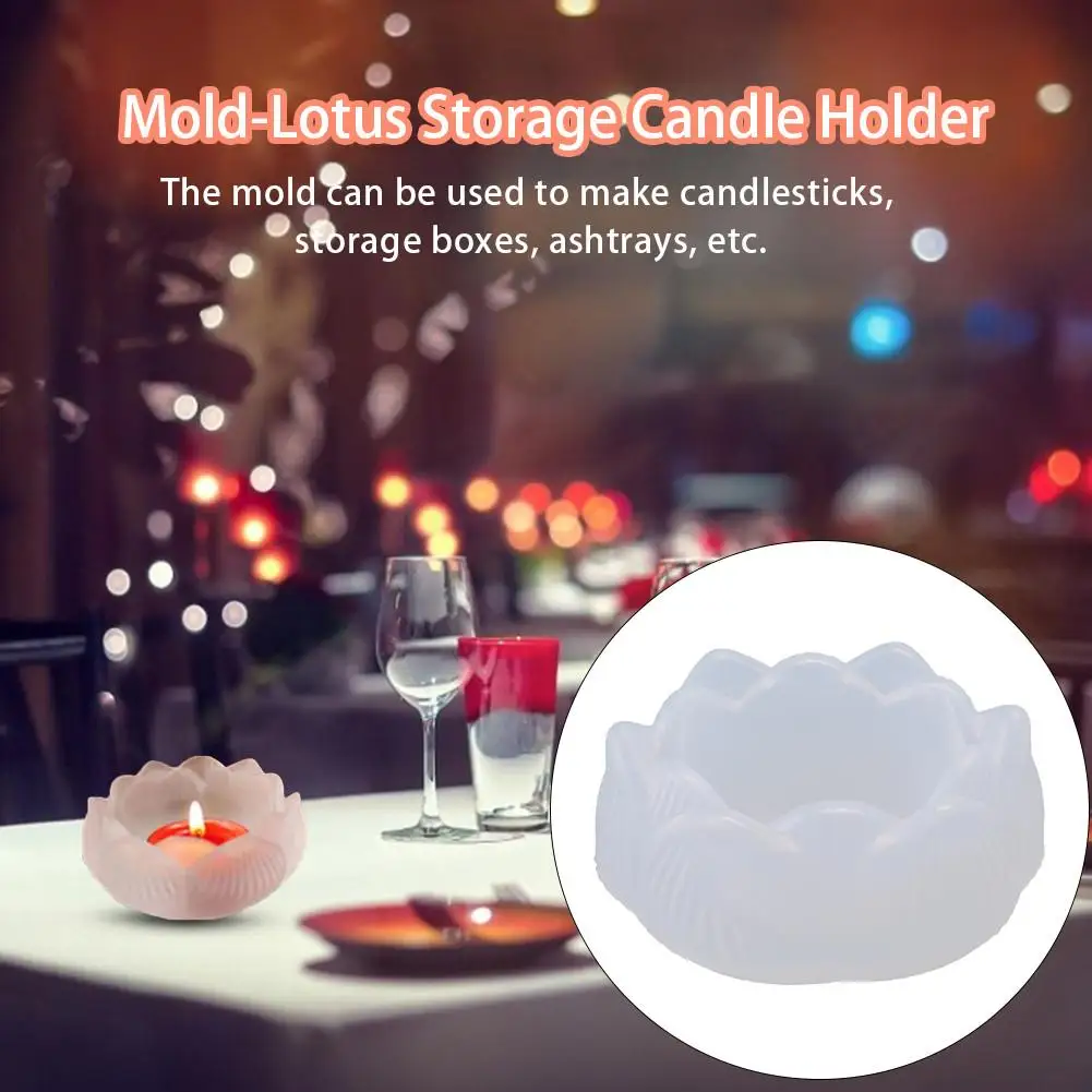 Формы в форме лотоса для свечей силиконовая форма сделай сам свечи ручной работы