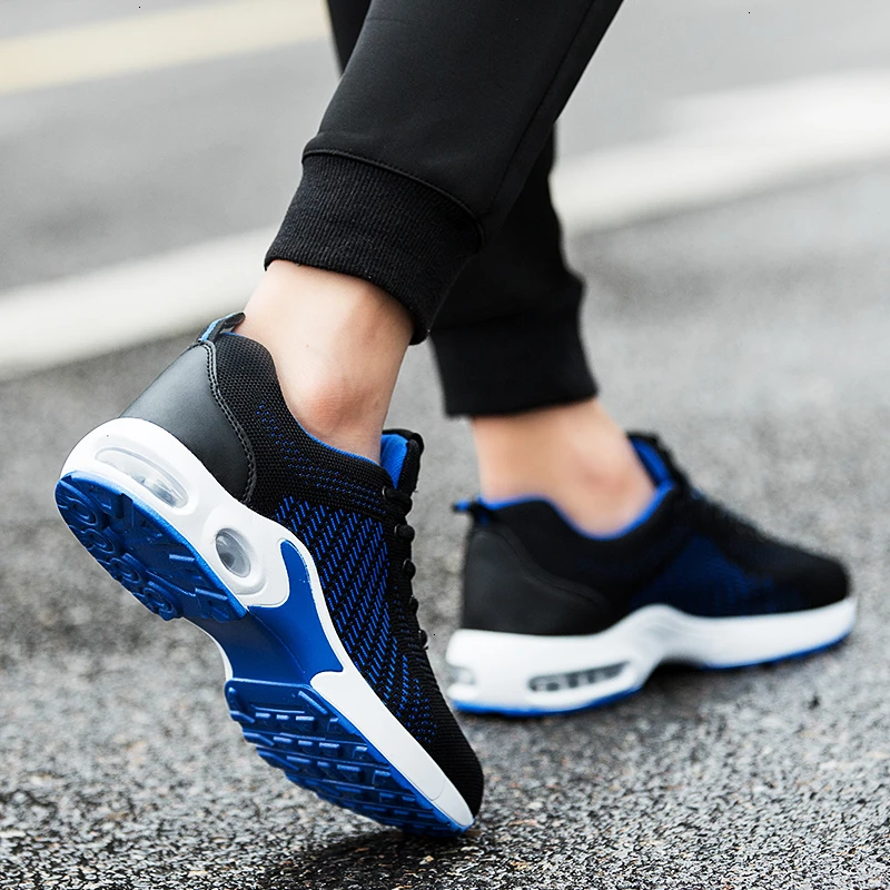 Мужские кроссовки FLARUT спортивные для бега на открытом воздухе мужские черные