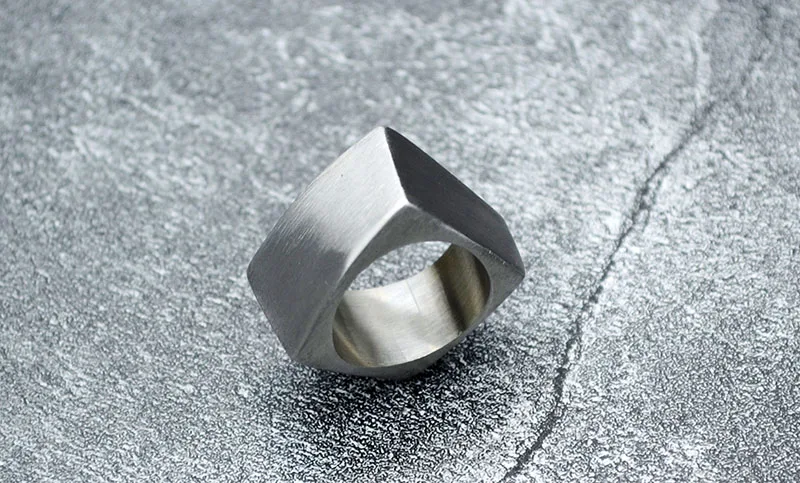 Onlysda Stainless Steel Viking Ring vintage Hammer retro punk jewelry finger man Love Jewelry Gift Wholesale OSR194