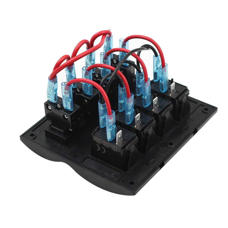 12 V-24 V 4 Gang морской катер автомобиля цепи RV светодиодный перекидной переключатель