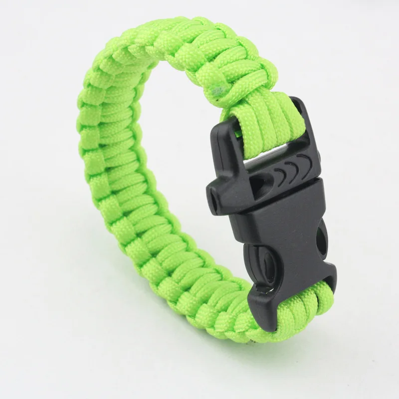Открытый принадлежности Многофункциональный зонтик веревка плетеный браслет