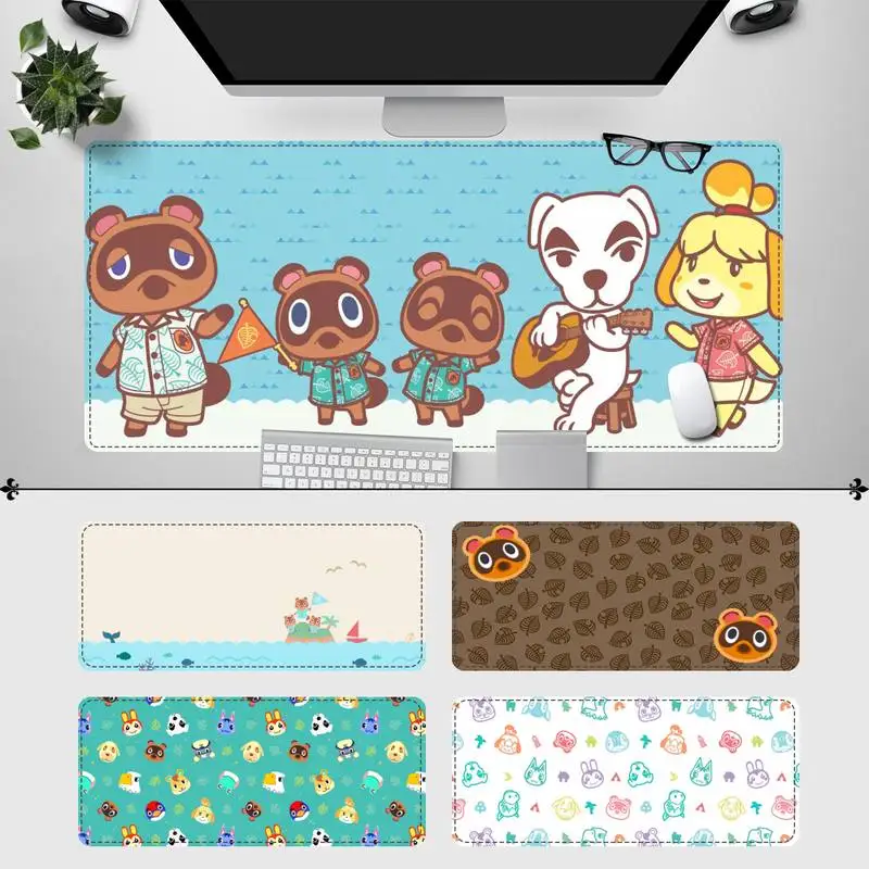 

Pattern Animal Crossing Mouse Pad Gaming MousePad Large Big Mouse Mat Desktop Mat Computer Mouse pad For Overwatch