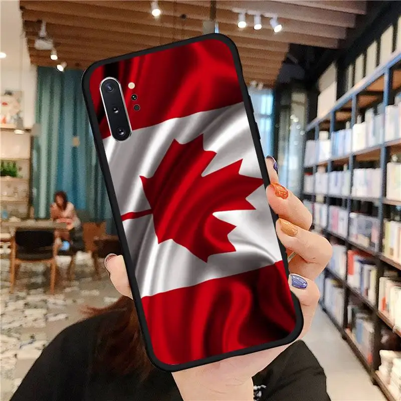 

Canada Canadian Flag leaf Phone Case for samsung galaxy a51 a52 a71 a50 a12 a72 a21s a70 s21 s20 fe s10 note 20 10 ultra plus