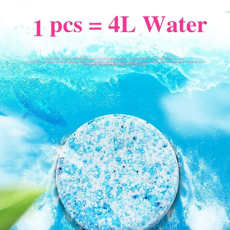 

6pcs Solid Washer Concentrate Making Up Windshield Washer Fluid Screen Wash Wiper Fluid Car Solid cleaner