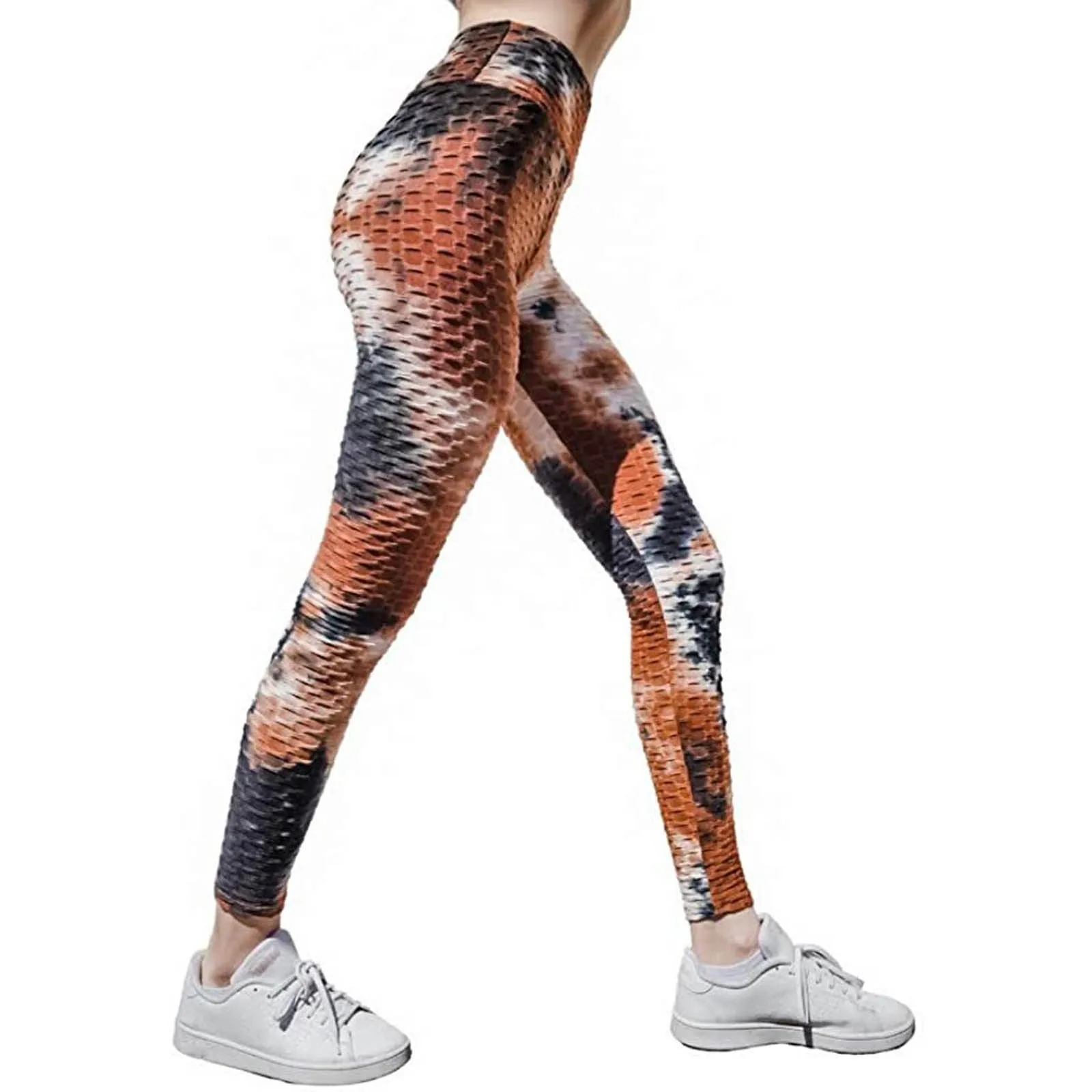 

Женские спортивные брюки, дышащие облегающие быстросохнущие эластичные брюки с высокой талией для фитнеса и бега, модные спортивные женски...