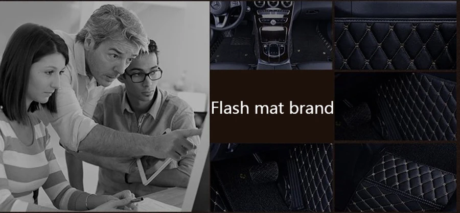 Flash mat кожаный автомобильный коврик для Changan все модели CS75 CS35 CX20 CX30 CS15 CS95 CS55 мини benben V3 V5 V7 Автомобильный ножной для укладки волос