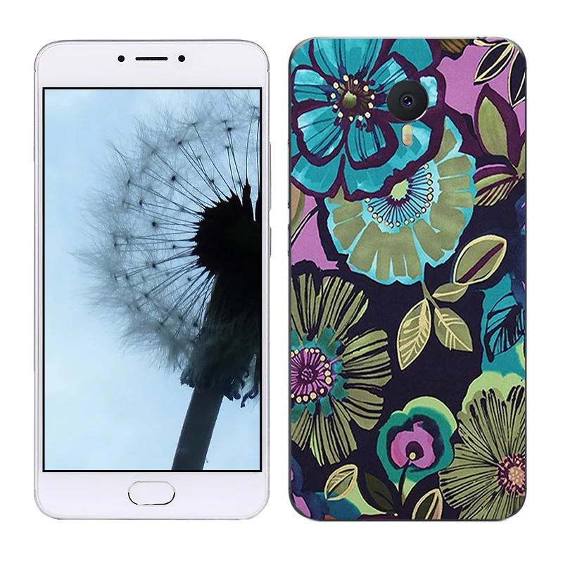 Мягкий ТПУ задний чехол для Meizu M3 Note Обложка необычная окрашенная чехлы телефонов