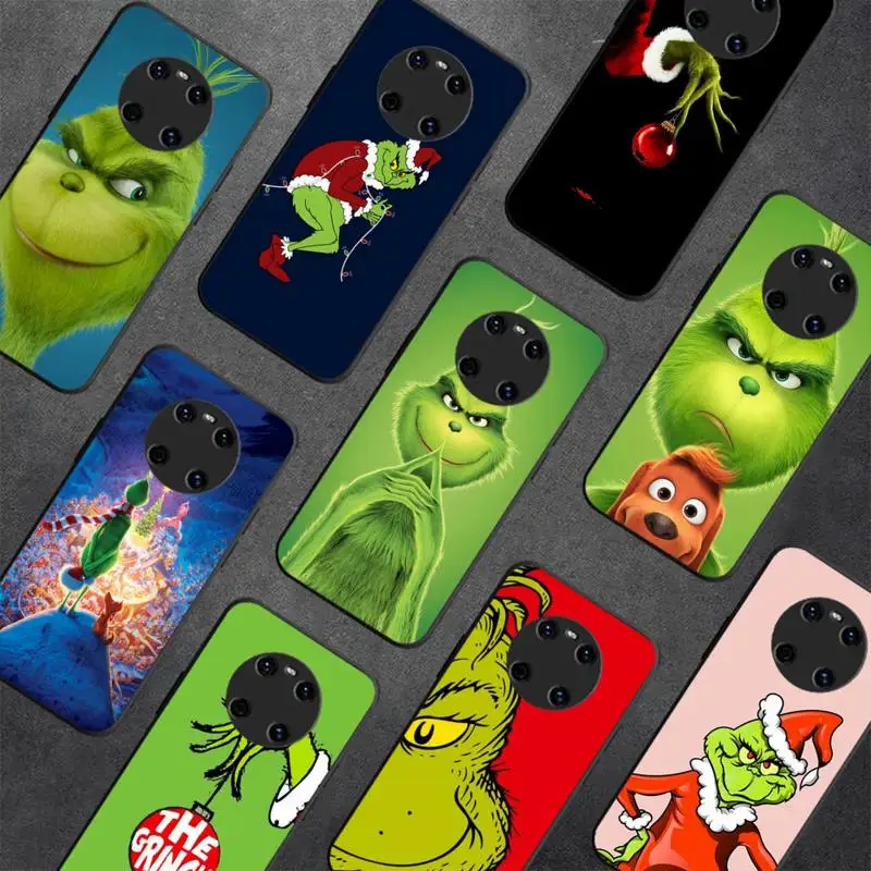

How the Green of Monster Grinch Stole Christmas Phone Case For Huawei Y5 Y62019 Y52018 Y92019 Luxury funda case for 9prime2019