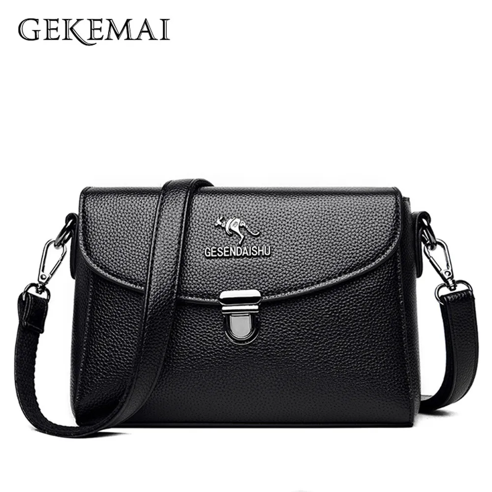 

2021 Fashion Letter Design Women's Shoulder Bag Luxury Designer Women Bags High Quality PU Leather Ladies Messenger Bags Bolsos