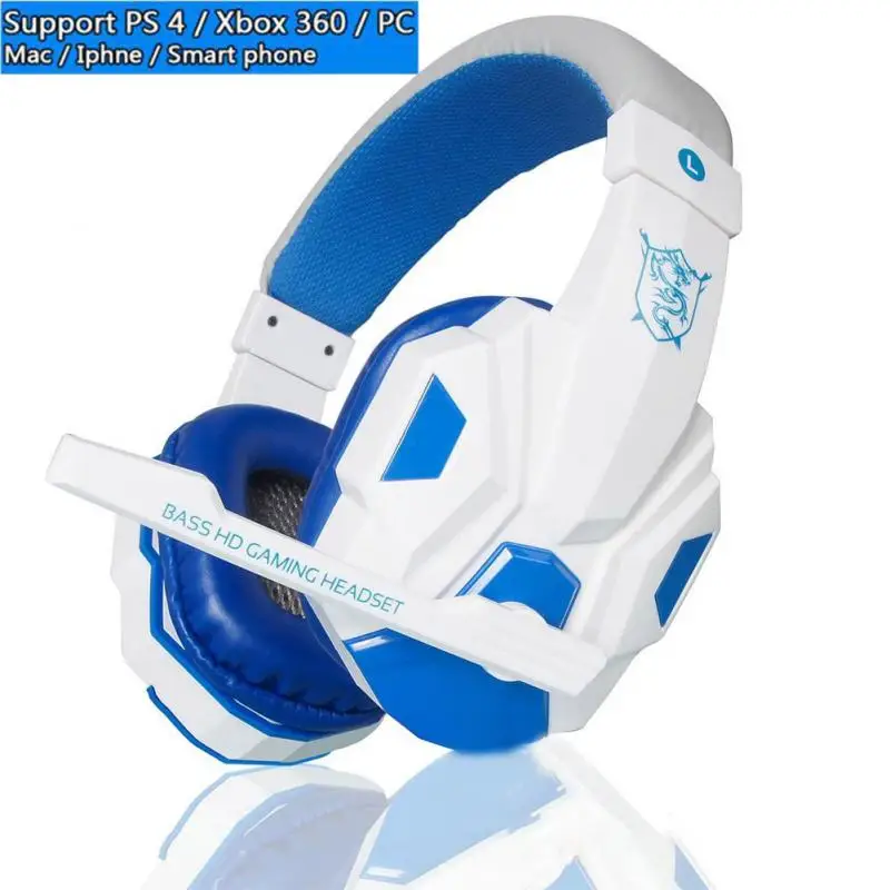 Игровая гарнитура с микрофоном регулируемая длина 3 5 мм | Электроника