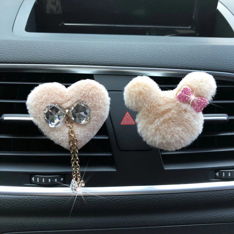 Новинка плюшевый автомобильный освежитель воздуха Микки с галстуком бабочкой