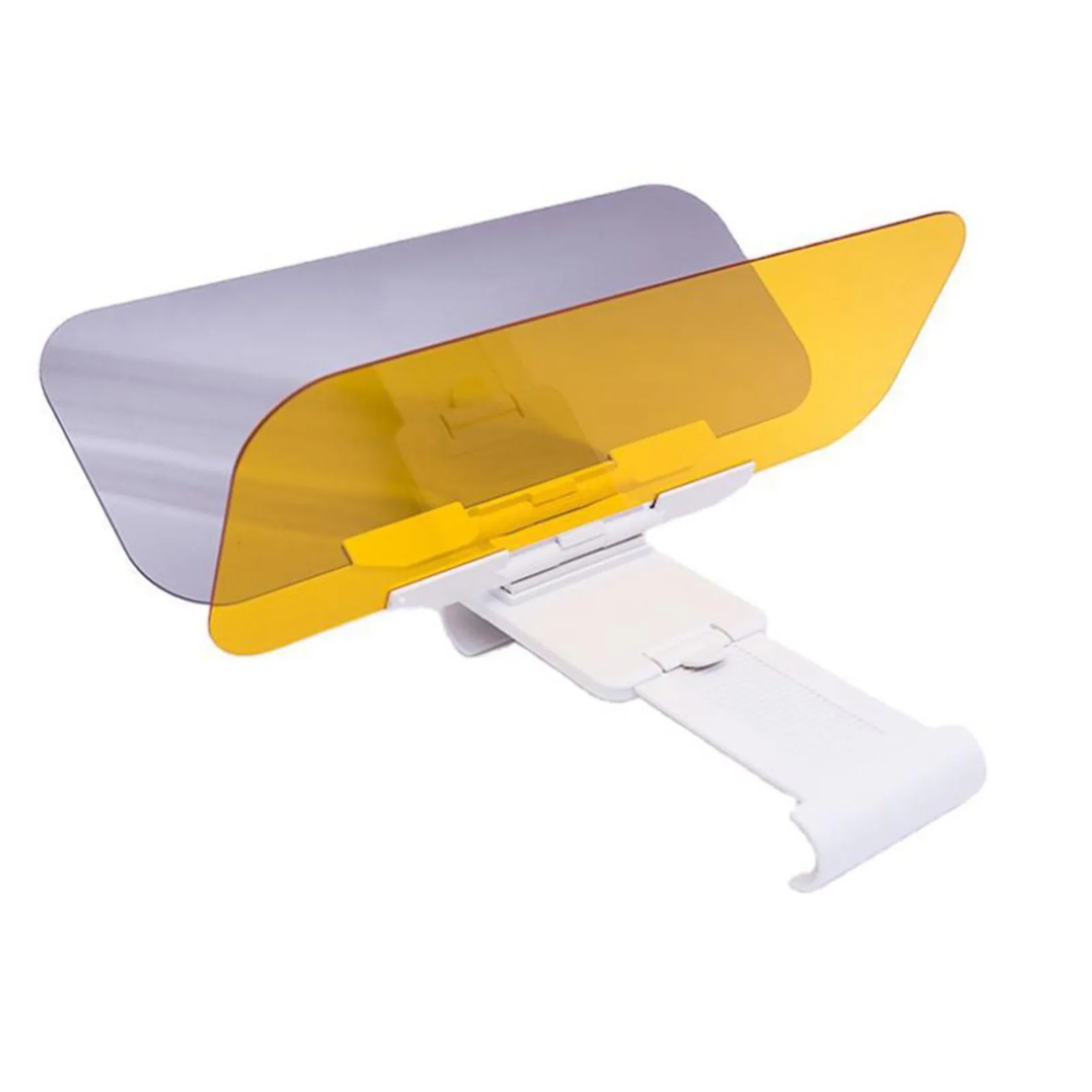 2 In 1 Car Sun Visor HD Anti Sunlight Dazzling Goggle Day Night Vision Driving Mirror UV Fold Flip Down For Clear View Visor