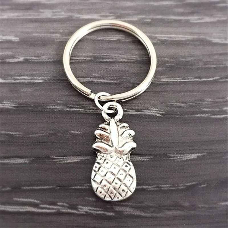 

Pineapple Keychain, Pineapple Keyring, Tropical Fruit Charm Jewelry, Purse Charm, Kids Jewelry, Pineapple Jewelry