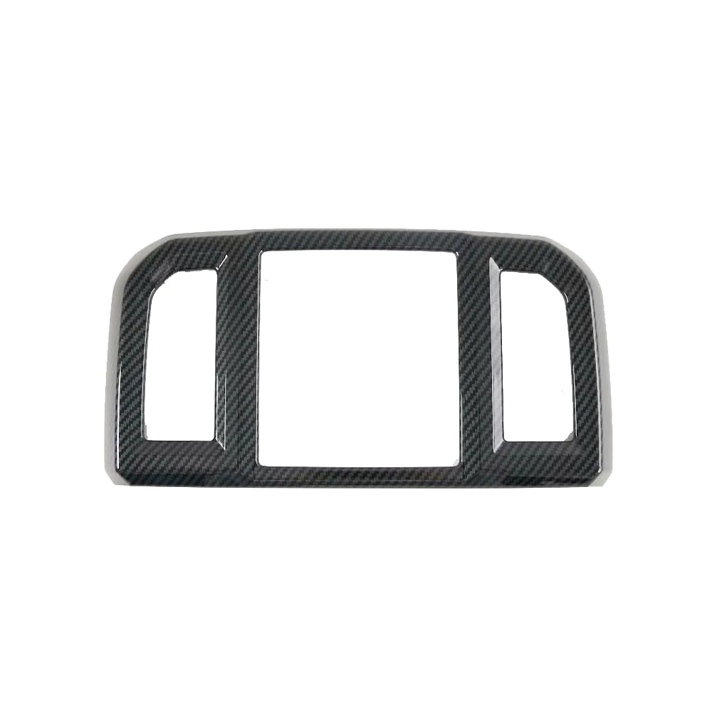

Задняя Центральная панель из углеродного волокна для Ford Raptor F150 2017 2018 2019 2020 панель вентиляционной решетки отделка Аксессуары для стайлинга а...