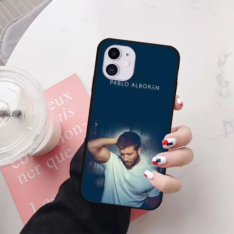 

Pablo Alboran Phone Case For iphone7 8 plus 7 8 6 6s plus X XR XS MAX 11 12 Pro Max Cover