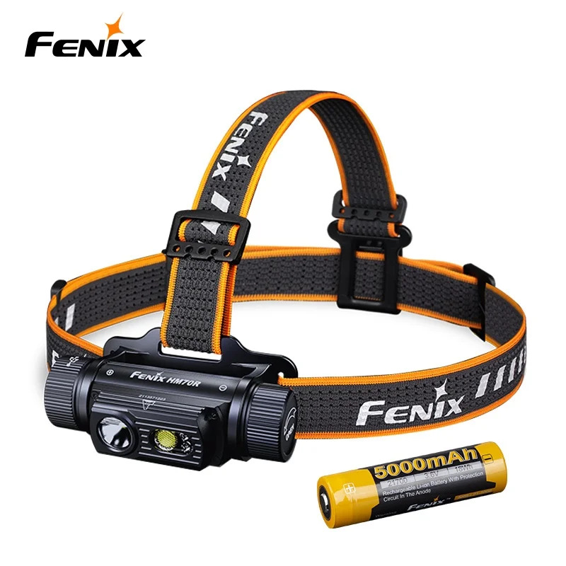 Новый перезаряжаемый налобный фонарь FENIX HM70R с тройным светильник ником света 1600