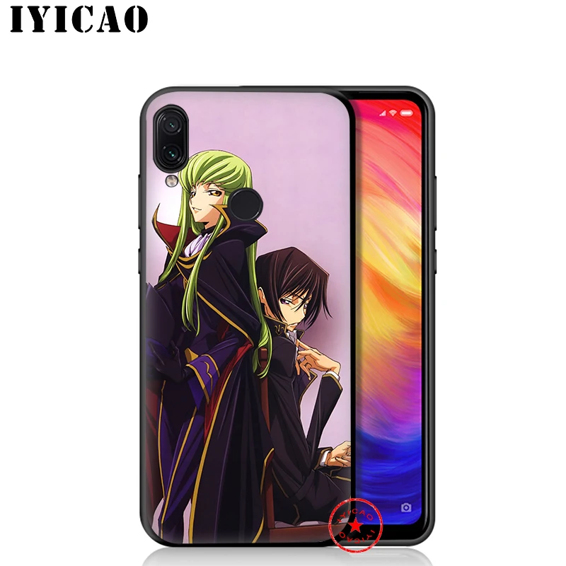 IYICAO Anime Julius Kingsley Code Geass Soft Case for Xiaomi Redmi Note 8 7 6 5 Pro 5A 4X Back Silicone |