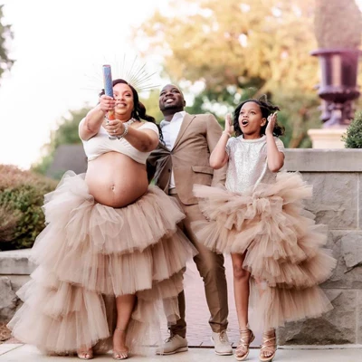 2020 горячая Распродажа дополнительная пышная ярусная юбка-пачка из тюля с