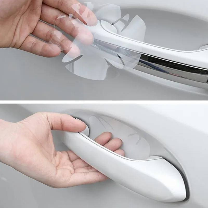 2020 NEW Car door handle stickers protector film for BMW 1 2 3 4 5 6 7 Series X1 X3 X4 X5 X6 E60 E90 F07 F09 F10 F15 F30 F35 | Автомобили