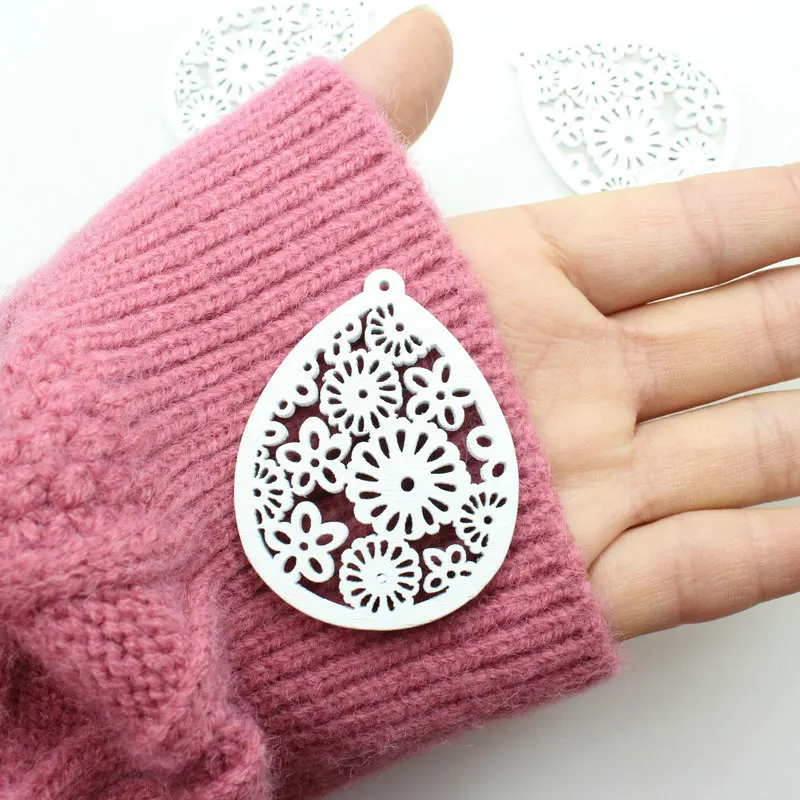 120 шт. Деревянные Подвески для сережек различные цвета | Украшения и аксессуары