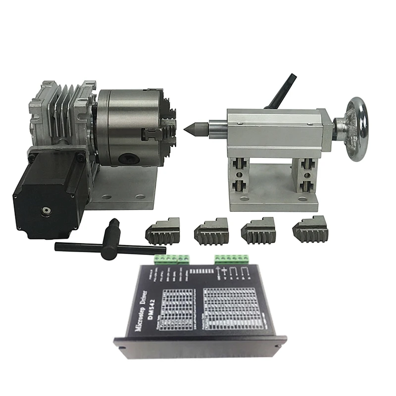 Вращающаяся ось А 4-я для фрезерного станка с ЧПУ разделительная головка