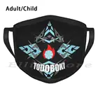 Команда Todoroki ледяная синяя эмблема V2 смешной принт многоразовый теплый шарф маска Boko No Hero Академия Bnha Mha Bnh Deku Bakugo