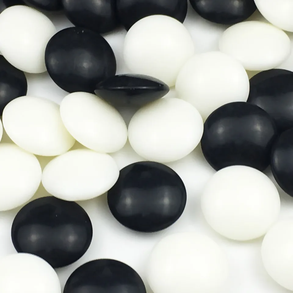 Go Game пластиковые односторонние шахматные фигурки Wei Qi набор шахматных фигур 361