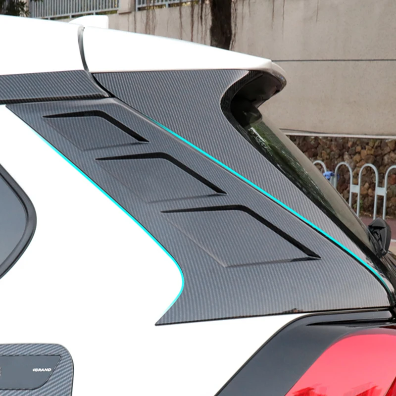 Внешний спойлер для заднего стекла из углеродного волокна комплект треугольной