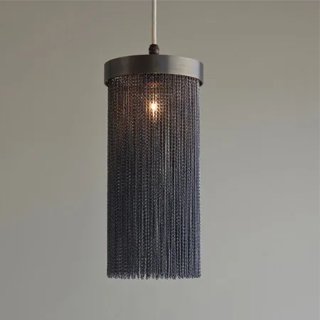 Цепь кисточкой Люстра светильник Империя Винтаж висит подвесная люстра из