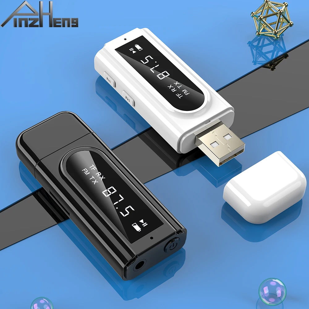 USB 5 0 Bluetooth адаптер аудио передатчик приемник AUX для ПК ТВ автомобиля наушники 3 мм