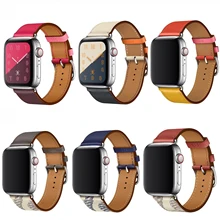 Высококачественная кожаная Петля для iWatch 40 мм 44 мм спортивный ремешок для Apple watch 42 мм 38 мм Серия 1 2 3 4 5 Высококачественная кожаная Петля для iWatch 40 мм 44 мм спортивный ремешок для Apple watch 42 мм 38 мм Серия 1 2 3 4 5