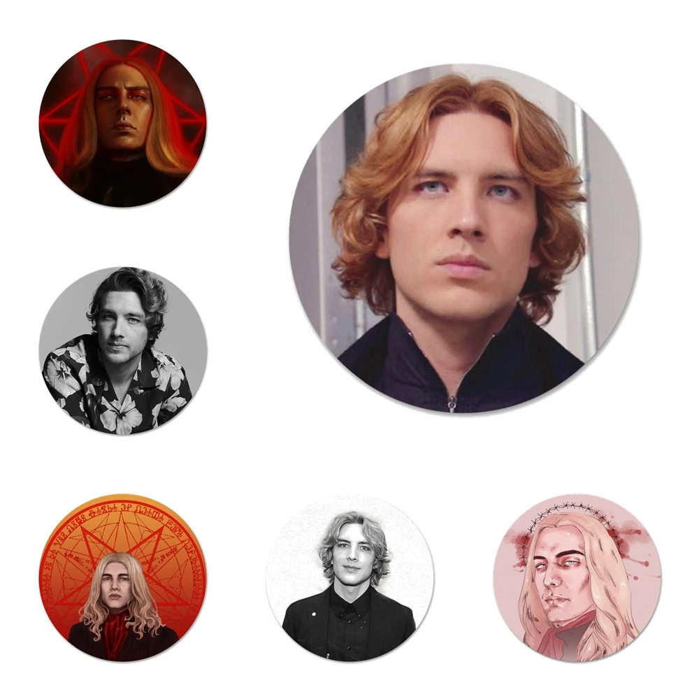 

Значки Коди папоротника 58 мм, значки, металлические значки для одежды