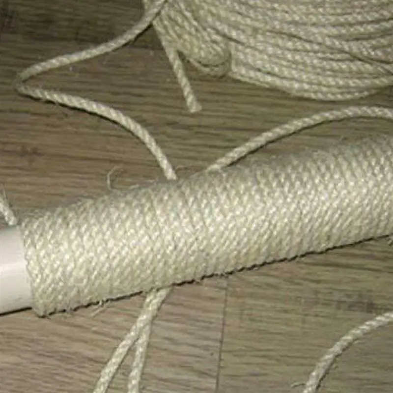 

1Pc 80M Decorative DIY Retro Hemp Rope Ornament Cat Scratching Sisal Hemp Rope