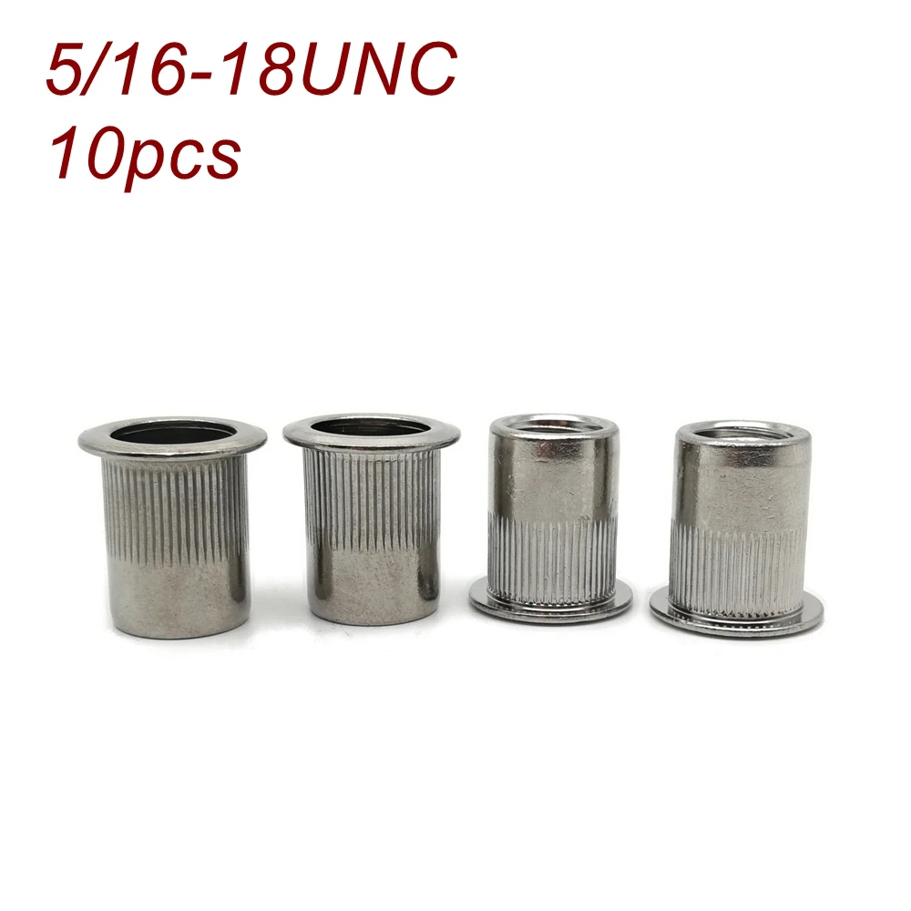5/16 18UNC американская стандартная дюймовая резьба заклепки гайка Вставка Гайка SUS