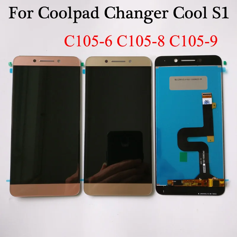 Оригинальный 5 дюймов для LeTV Coolpad Changer Прохладный S1 C105 6 8 9 полный ЖК дисплей